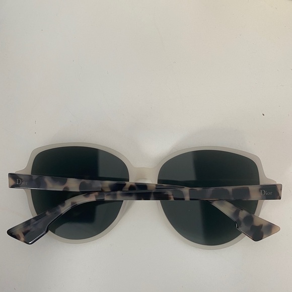 SALE DIORONDE2/S 0X61 Dior Ronde 58 mm White Havana Designer Sunglasses - Picture 5 of 6